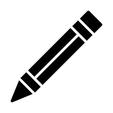 Kalem Vektörü Simgesi Tasarım İllüstrasyonu
