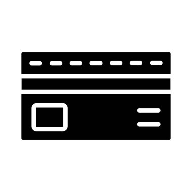 Kart Vektörü Simgesi Tasarım İllüstrasyonu