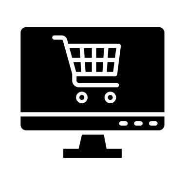 Etrade Vektör Simgesi Tasarım İllüstrasyonu