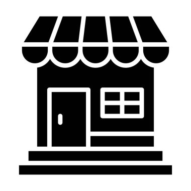 Depo Vektörü Simgesi Tasarım İllüstrasyonuName