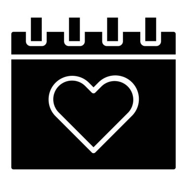 Takvim Vektörü Simgesi Tasarım İllüstrasyonu