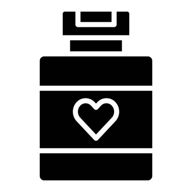 Fragance Vektör Simgesi Tasarım İllüstrasyonu