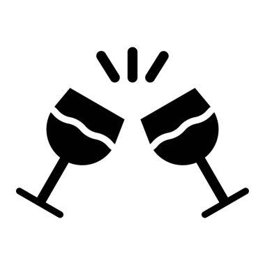 Tost Vektörü Simgesi Tasarım İllüstrasyonu