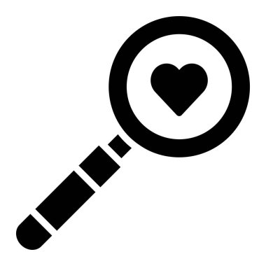 Arama Vektörü Simgesi Tasarım İllüstrasyonu