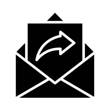 Veri Vektörü Simgesi Tasarım Resmini Gönder