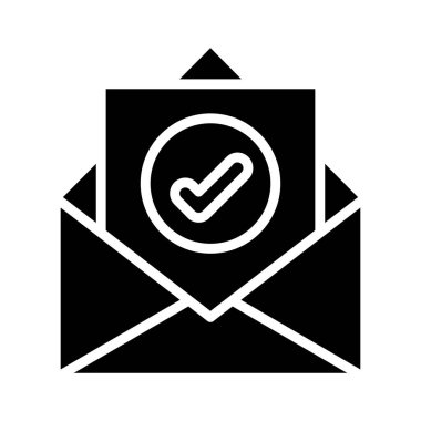 Tamamlanmış Vektör Simgesi Tasarım İllüstrasyonu