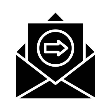 E- posta Vektör Simgesi Tasarım Resmini Gönder