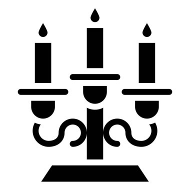 Mum Boyası Vektör Simgesi Tasarım İllüstrasyonu