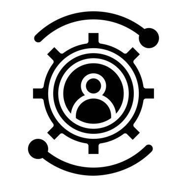 Vektör Simgesi Tasarım İllüstrasyonu Ayarlanıyor