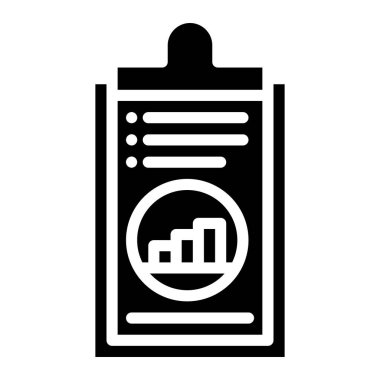 Strateji Vektörü Simgesi Tasarım İllüstrasyonu