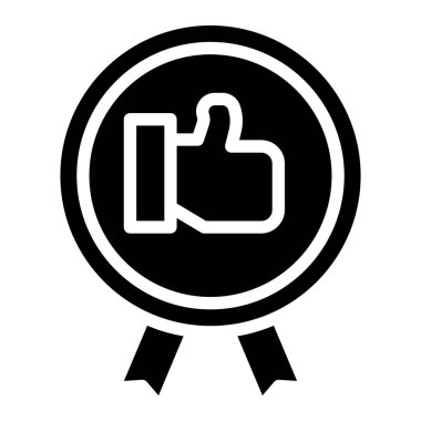 En İyi Çalışma Vektörü Simgesi Tasarım İllüstrasyonu