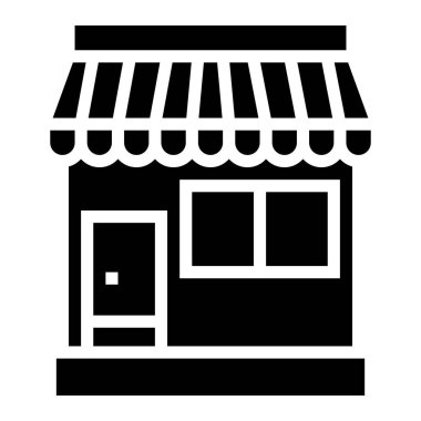 Depo Vektörü Simgesi Tasarım İllüstrasyonuName