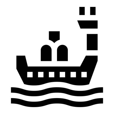 Sondaj Teknesi Vektör Simgesi Tasarımı Çizimi