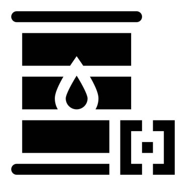 Varil Grafiği Vektör Simgesi Tasarım Çizimi