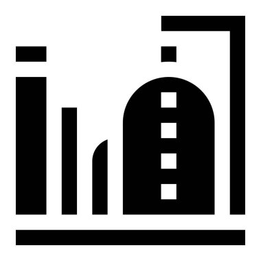 Yağ Fabrikası Vektör Simgesi Tasarım İllüstrasyonu