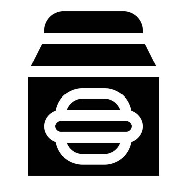 Uzaktaki Vektör Simgesini Al Tasarım İllüstrasyonu