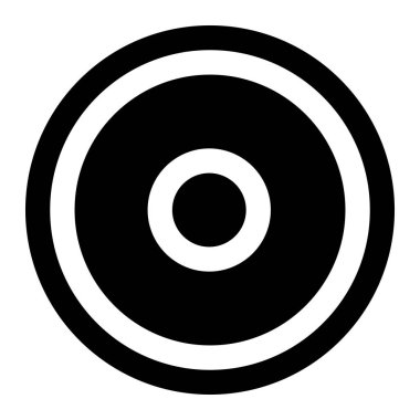 Plaka Vektörü Simgesi Tasarım İllüstrasyonu