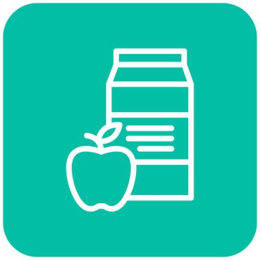 Menü Vektörü Simgesi Tasarım İllüstrasyonu