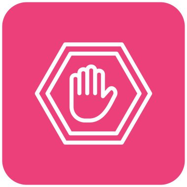 Ad Bloğu Vektör Simgesi Tasarım İllüstrasyonu