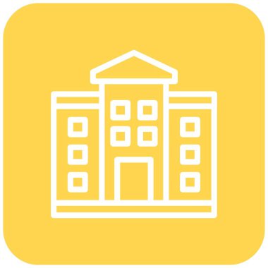 Salon Vektörü Simgesi Tasarım İllüstrasyonu