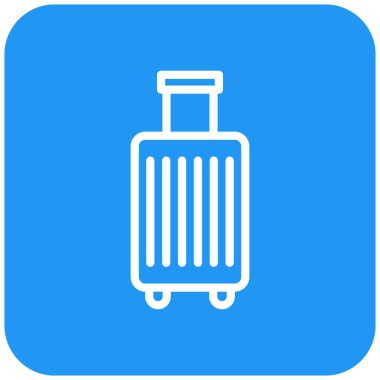 Çanta Vektör Simgesi Tasarım İllüstrasyonu