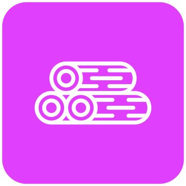 Tahta Vektör Simgesi Tasarım Çizimi