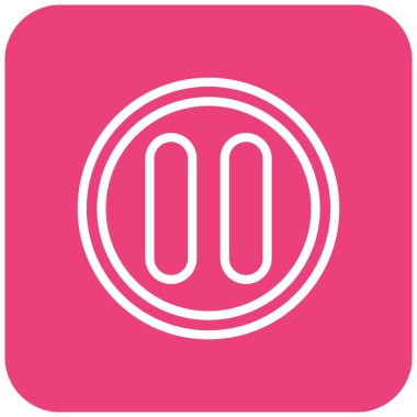 Vektör Simgesi Tasarım Resmini Duraklat