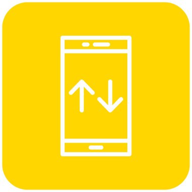 Mobil Veri Vektörü Simgesi Tasarım ResmiComment