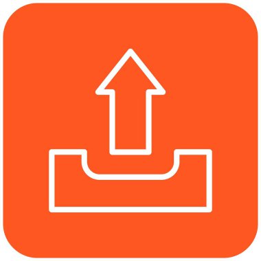 Vektör Simgesi Tasarım İllüstrasyonunu Yükle