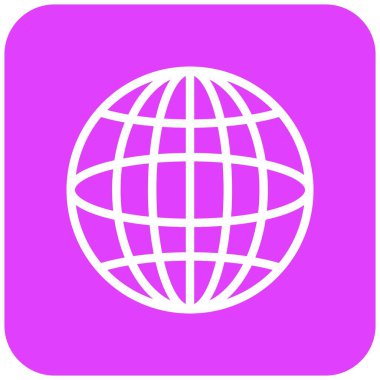 Küresel İletişim Vektörü Simge Tasarımı ResmiComment