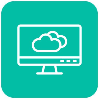 Tahmin Vektörü Simgesi Tasarım İllüstrasyonu