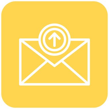 E- posta Vektör Simgesi Tasarım Resmini Gönder