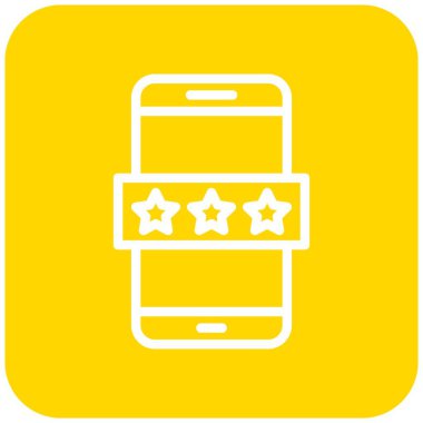 Beğeni Vektörü Simgesi Tasarım İllüstrasyonu