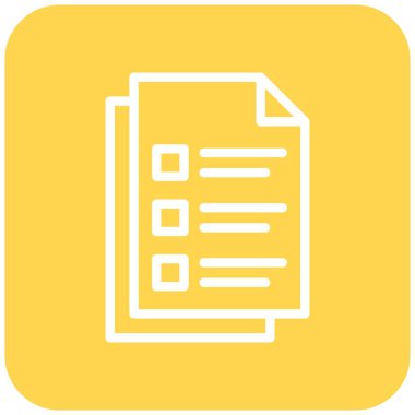 Dosya Vektörü Simgesi Tasarım İllüstrasyonu