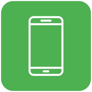 Akıllı Telefon Vektör Simgesi Tasarım İllüstrasyonu