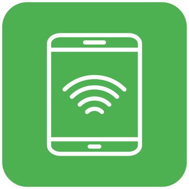 Tablet Vektör Simgesi Tasarım İllüstrasyonu