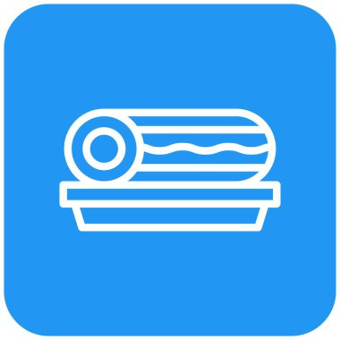 Pasta Vektörü Simgesi Tasarım Çizimi