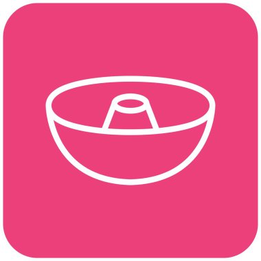 Kek kalıbı Vektör Simgesi Tasarım ResmiComment