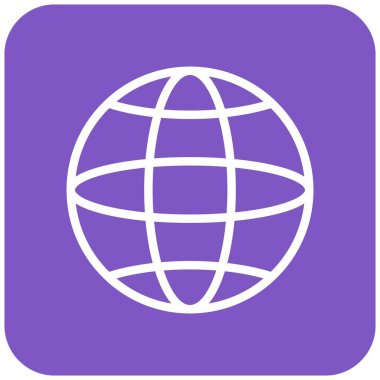 İnternet Vektörü Simgesi Tasarım İllüstrasyonu