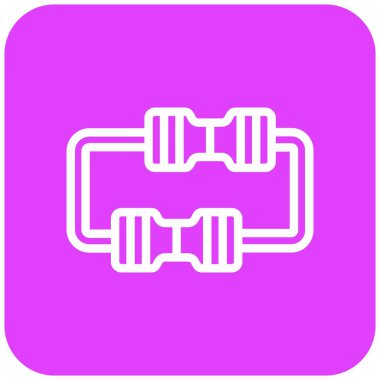 Direnç Vektörü Simgesi Tasarım İllüstrasyonu