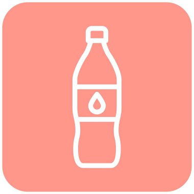 Soda Vektörü Simgesi Tasarım İllüstrasyonu