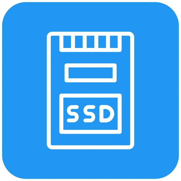 stock vector Ssd Vector Icon Design Illustration