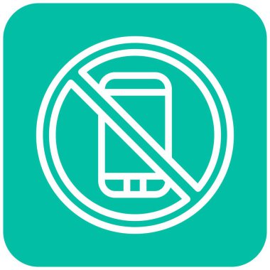 Telefon Vektörü Simgesi Tasarım İllüstrasyonu Yok