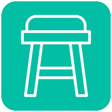 Dışkı Vektörü Simgesi Tasarımı Çizimi