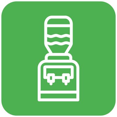 Su Ayıklayıcı Vektör Simgesi Tasarım İllüstrasyonu