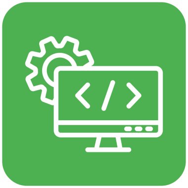 Web tasarımı Vektör Simgesi Tasarım İllüstrasyonu