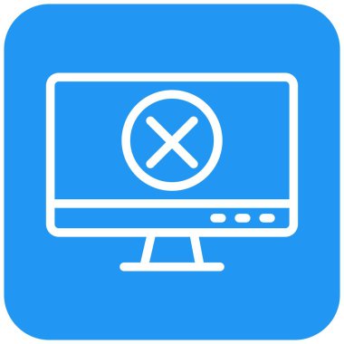 Hata Vektörü Simgesi Tasarım İllüstrasyonu