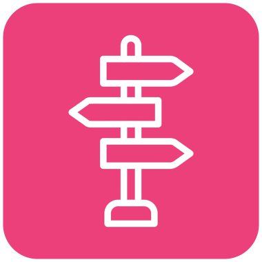 İmza Vektörü Simgesi Tasarım İllüstrasyonu