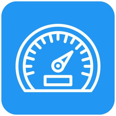 Hız göstergesi Vektör Simgesi Tasarım İllüstrasyonu