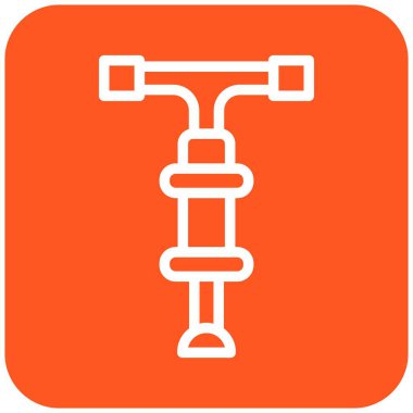 Pogo Vektör Simgesi Tasarım Çizimi